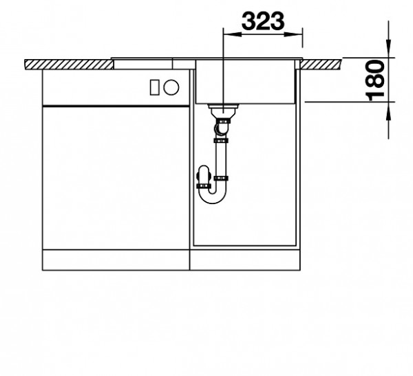 Кухонная мойка Blanco Tamos 45S
