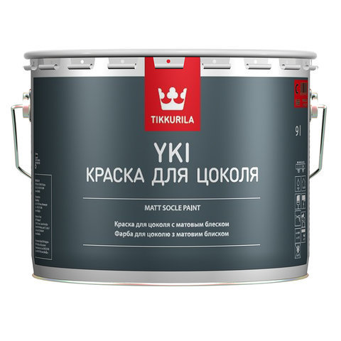 Краска Tikkurila Yki щелочностойкая для цоколя