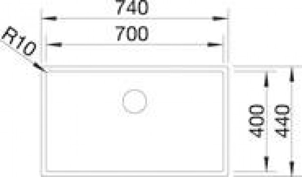 Кухонная мойка Blanco Claron 700-IF-N