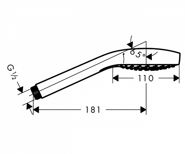 Душевая лейка Hansgrohe Croma 110 Select S Vario HS 26802400