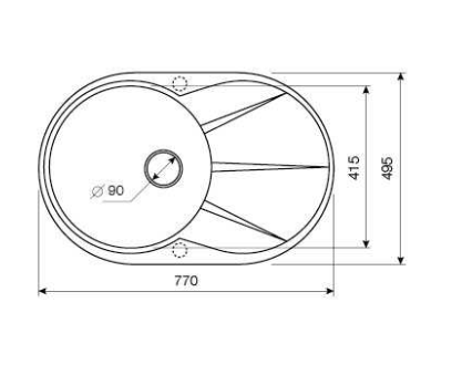 Кухонная мойка Lava E3