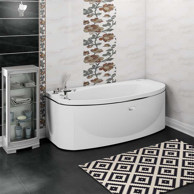 Торцевая панель к ванне Radomir Неаполи R с ложементами под декор