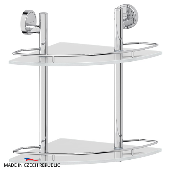 Полка угловая 2-х ярусная FBS Luxia LUX 072