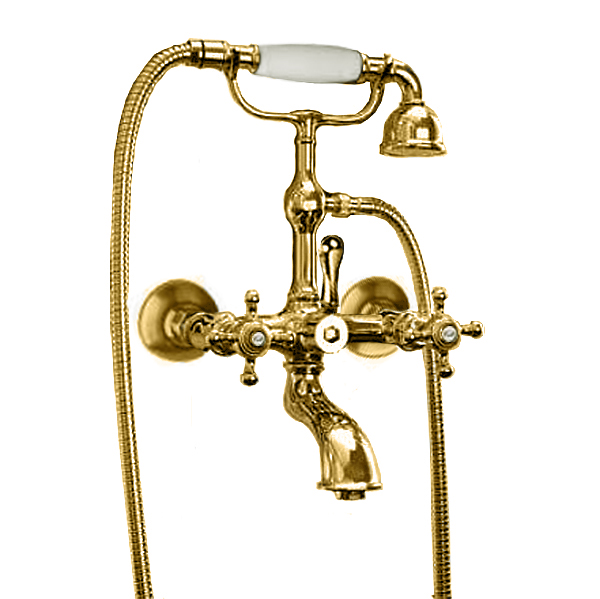 Смеситель для ванны Kerasan Retro 739491 oro