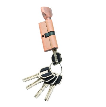 Цилиндровый механизм перфорированный MSM ключ-вертушка CW60mm AC медь