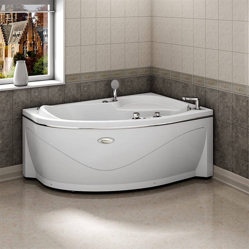 Фронтальная панель к ванне Radomir Амелия R с ложементами под декор