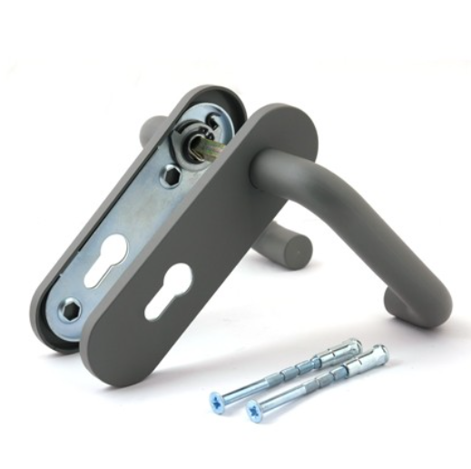 Дверная ручка на планке Apecs HP-72.1303-GR (Spring)