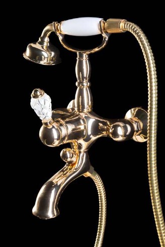 Смеситель для душа Boheme Crystal 283-CRST