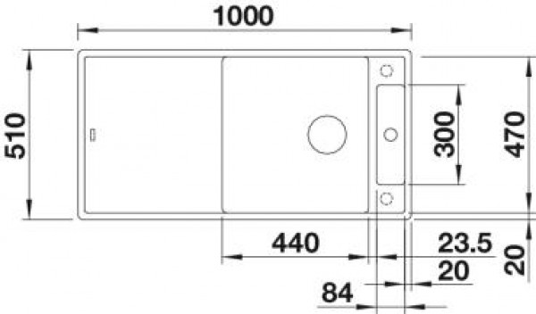 Кухонная мойка Blanco Axia III XL 6S серый беж