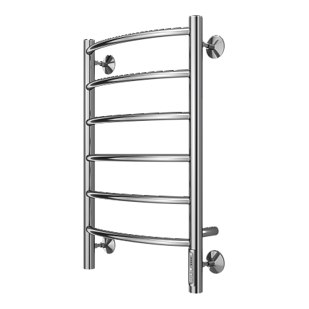 Полотенцесушитель электрический TERMINUS Классик П6 400х650 Электро (quick touch) справа