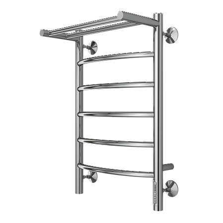 Полотенцесушитель электрический TERMINUS Классик с/п П6 400х650 Электро (quick touch) справа