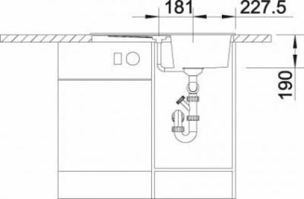 Кухонная мойка Blanco Zia 45S