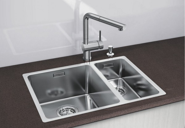 Кухонная мойка Blanco Andano 340/180-IF Infino