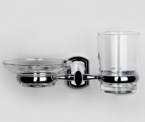 Держатель стакана и мыльницы WasserKraft Oder K-3026