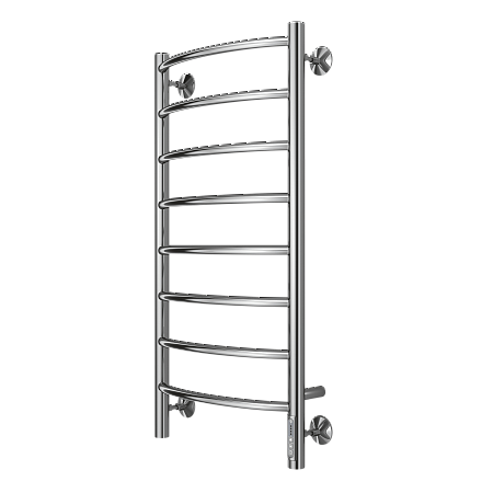 Полотенцесушитель электрический TERMINUS Классик П8 400х850 Электро (quick touch) справа