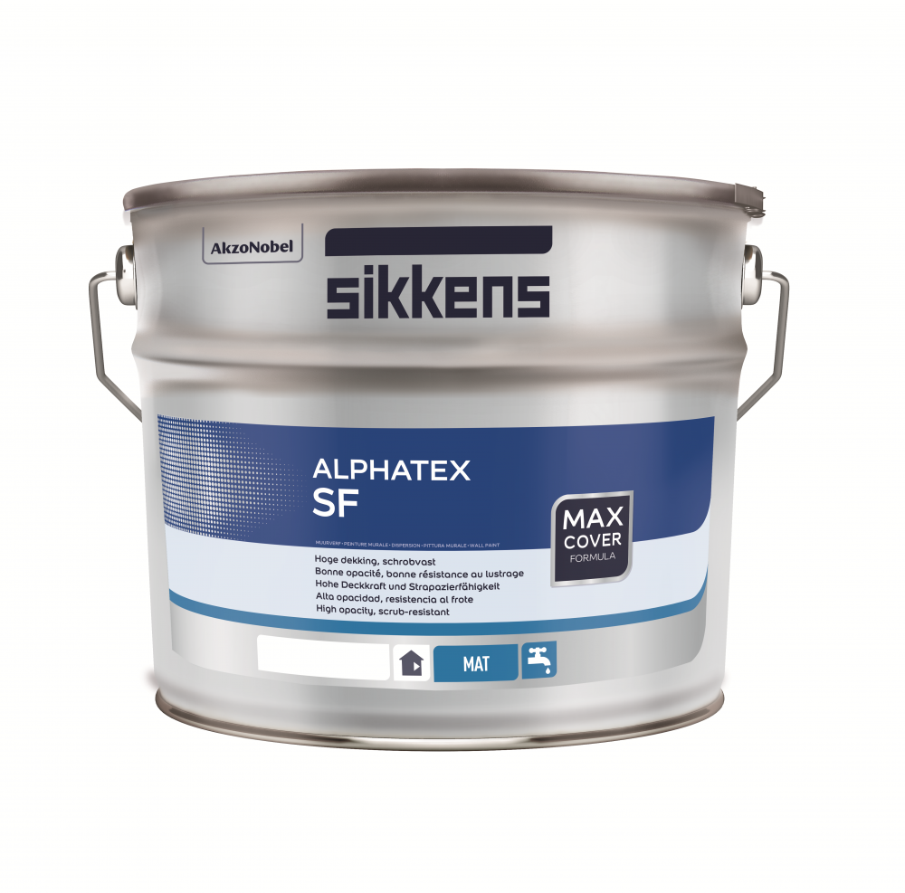Краска для стен и потолков Sikkens Alphatex SF матовая