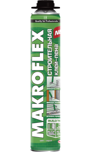Клей-пена Мakroflex Строительная профессиональная 850 мл