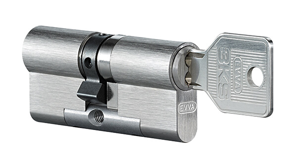 Цилиндровый механизм EVVA 3KS 66x31 ключ-шток