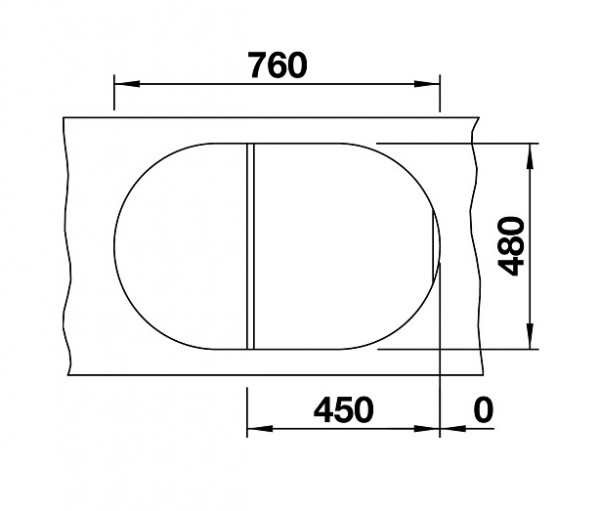 Кухонная мойка Blanco Tamos 45S