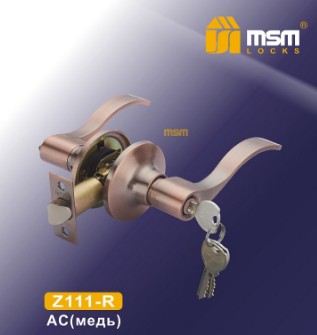 Дверная ручка защелка фалевая MSM Z111-R