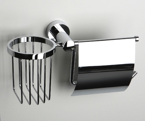 Держатель туалетной бумаги и освежителя воздуха WasserKraft Donau K-9459