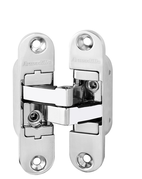 Дверная петля скрытой установки правая Armadillo U3D4200R CP (Architect 3D-ACH 40) хром 40 кг