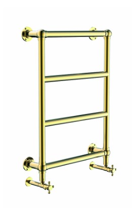 Полотенцесушитель водяной Boheme Palazzo 750x500 mm золото