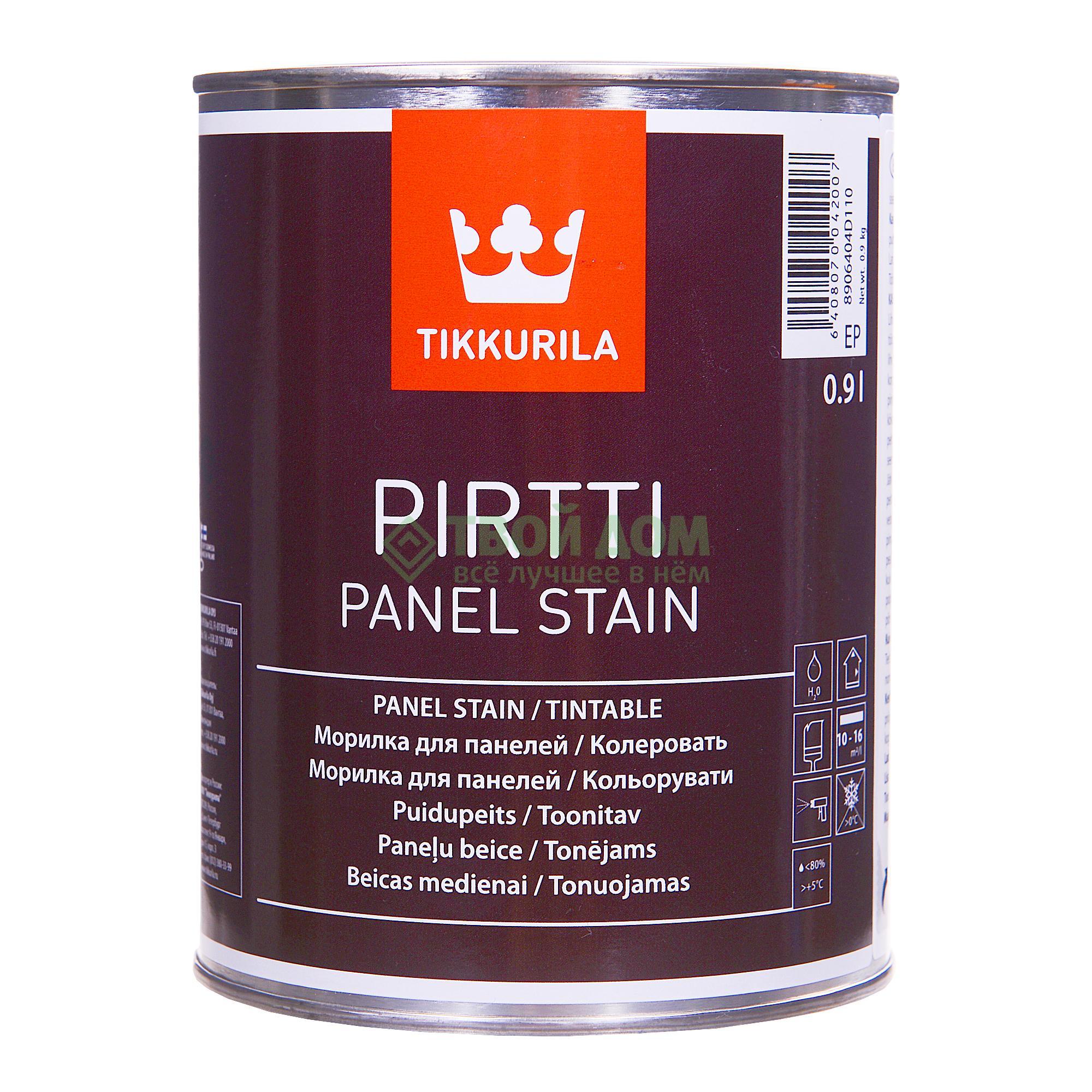 Морилка Tikkurila Pirtti Panel Stain водная