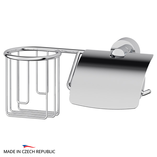 Держатель туалетной бумаги с крышкой и освежителем воздуха FBS Nostalgy NOS 054