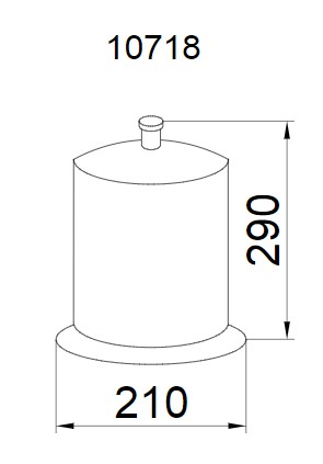 Ведро Boheme PURO 10718