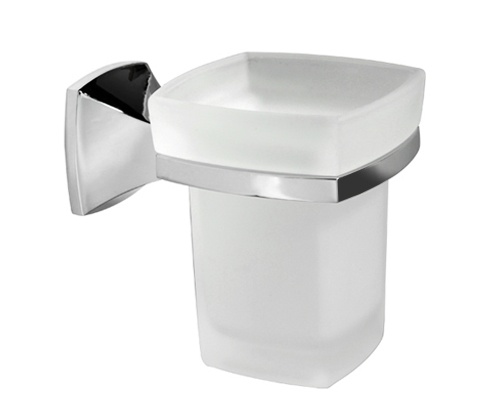 Стакан с держателем WasserKraft Wern K-2528