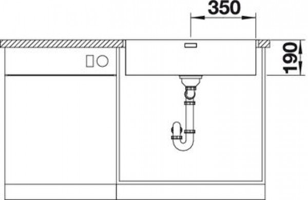 Кухонная мойка Blanco Andano 700-IF Infino
