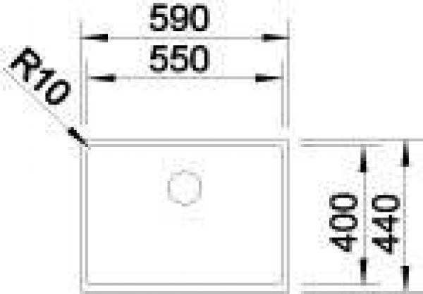Кухонная мойка Blanco Claron 550-U