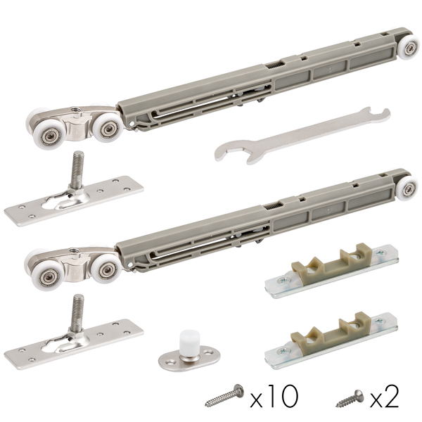 Комплект для  раздвижных дверей Armadillo Comfort - PRO SET 2 /soft close/ 80 (С