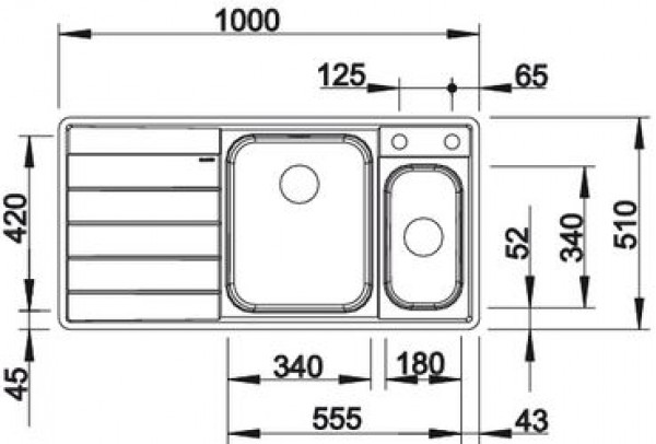 Кухонная мойка Blanco Axis III 6S-IF