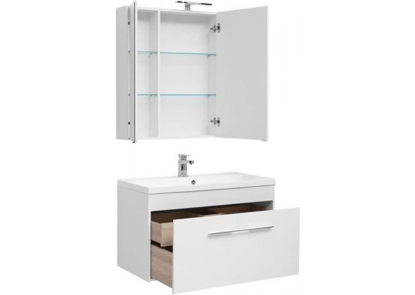 Мебель для ванной Aquanet "Августа  100" белый