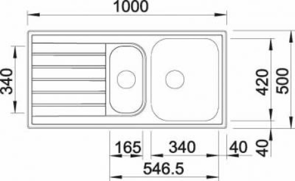 Кухонная мойка Blanco Livit 6S