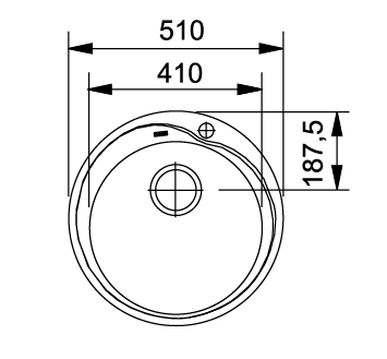 Кухонная мойка Franke Pamira ROL 610-41