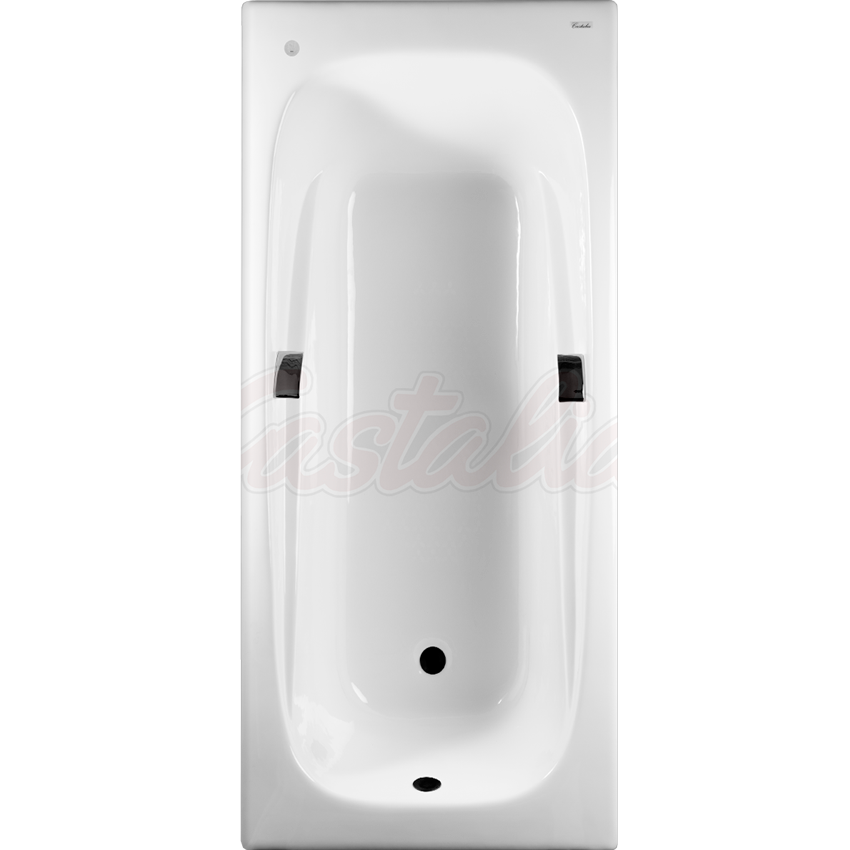 Чугунная ванна CASTALIA EMMA - 180х85х42 с ручками