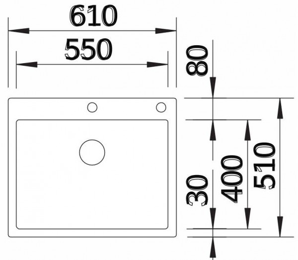Кухонная мойка Blanco Claron 550-IF-A