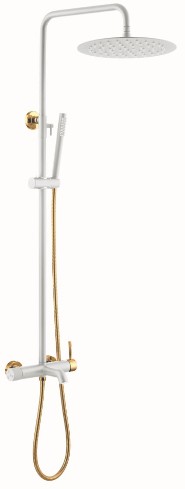 Стойка для душа со смесителем Boheme UNO 468-WG