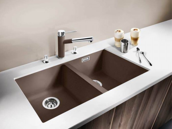 Кухонная мойка Blanco Subline 350/350-U Silgranit PuraDur