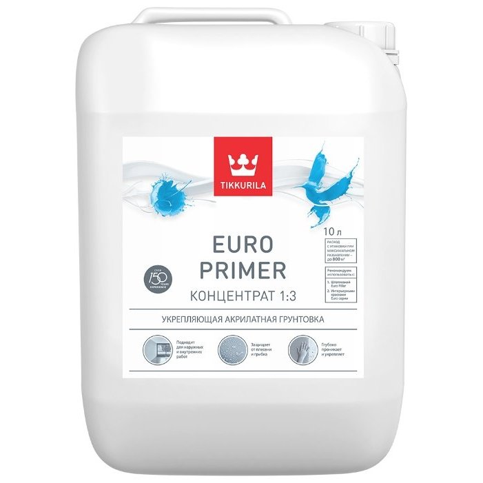 Грунт-концентрат Tikkurila Euro Primer акриловый