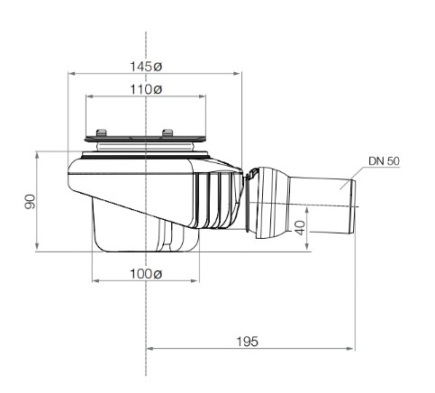 Сифон для поддона Noken N499817190