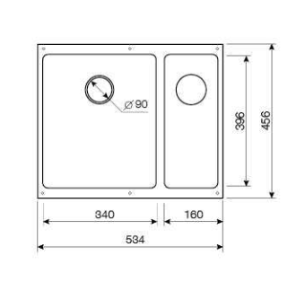 Кухонная мойка Lava U2