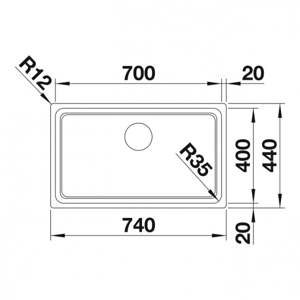 Кухонная мойка Blanco Etagon 700-IF
