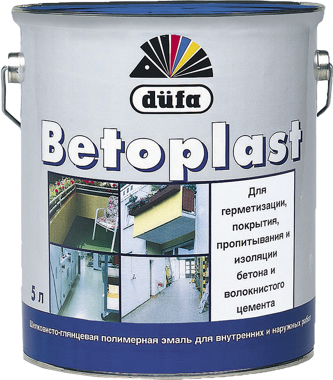 Эмаль Dufa Betoplast для пола износостойкая полуматовая