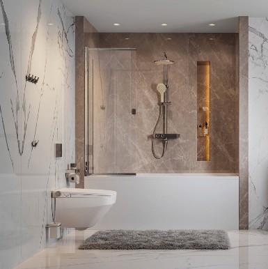 Комплект мебели для ванной комнаты с ванной и унитазом AM.PM Inspire 2.0 UK50SD