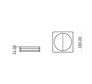 Мыльница Boheme 10960