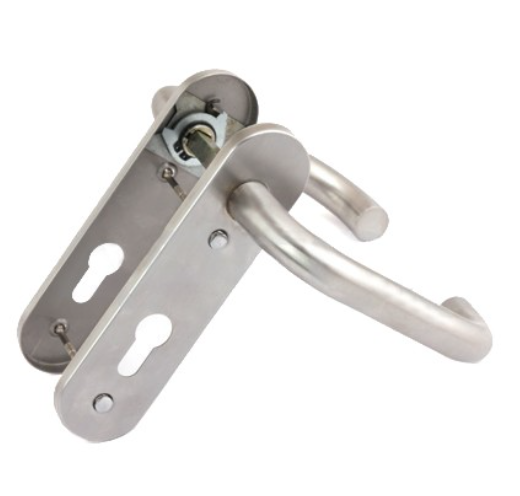 Дверная ручка на планке Apecs HP-72.1703-INOX